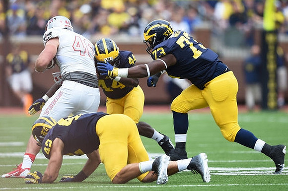 Ben Gedeon (42), Delano Hill (44), and Maurice Hurst (73)