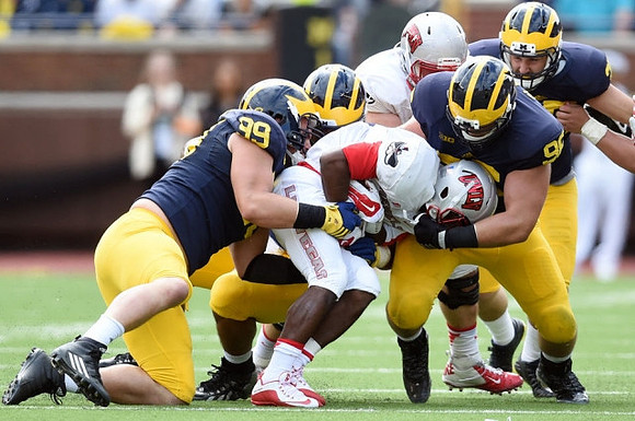 Matthew Godin (99), Ryan Glasgow (96), and Joe Bolden (35)