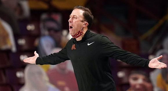 Minnesota Head Coach Richard Pitino