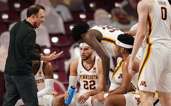 Minnesota Head Coach Richard Pitino