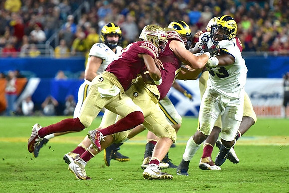 Ben Gedeon (42) and Taco Charlton (33)