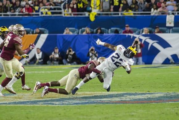 Karan Higdon (22)