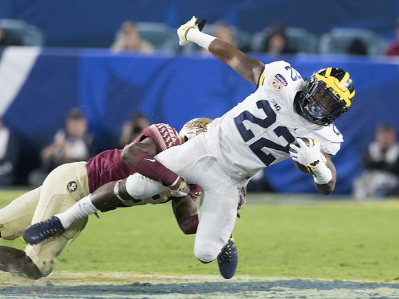 Karan Higdon (22)