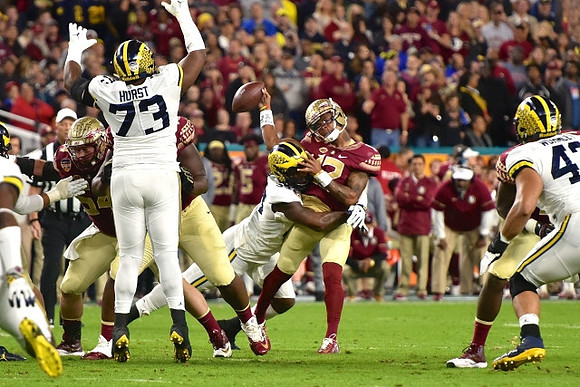 Maurice Hurst (73), Taco Charlton (33), and Ben Gedeon (42)
