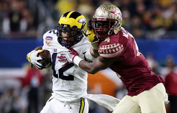 Karan Higdon (22)