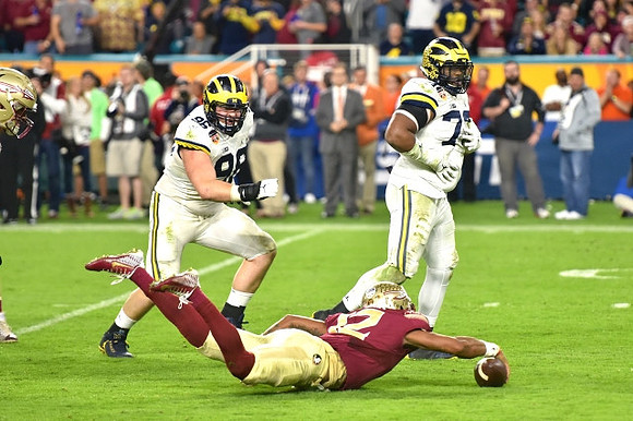 Ryan Glasgow (96) and Maurice Hurst (73)