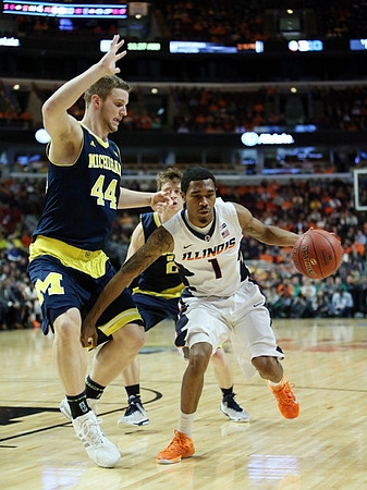 Max Bielfeldt (44) and Spike Albrecht (2)
