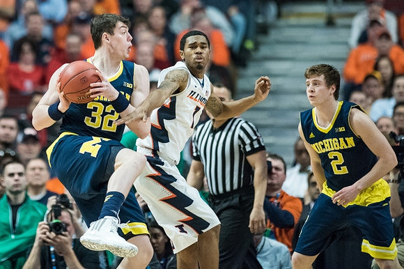 Ricky Doyle (32) and Spike Albrecht (2)