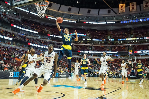 Aubrey Dawkins (24), Ricky Doyle (32), and Muhammad-Ali Abdur-Rahkman (12)