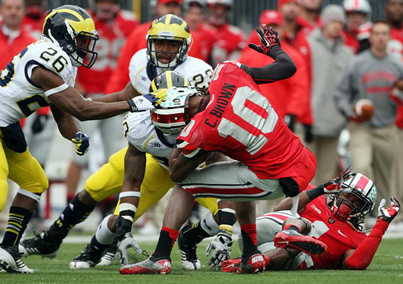 Dennis Norfleet (26) and Floyd Simmons (23)