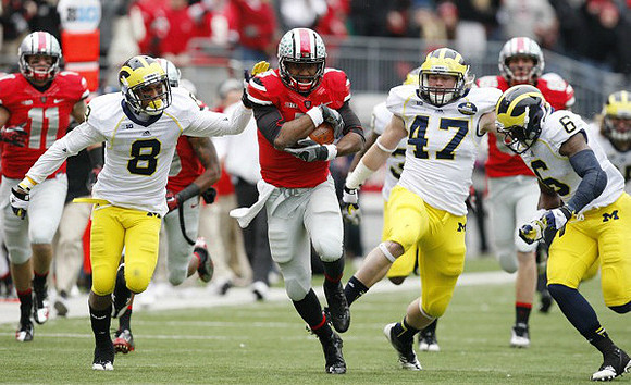 J.T. Floyd (8), Jake Ryan (47), and Raymon Taylor (6)
