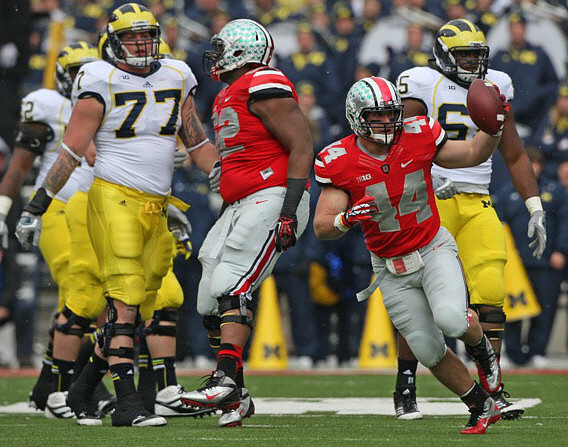 Ricky Barnum (52), Taylor Lewan (77), and Patrick Omameh (65)