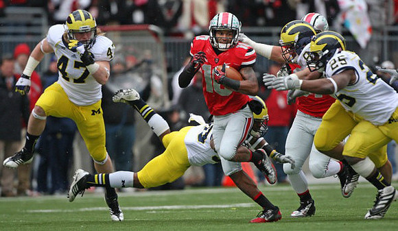 Jake Ryan (47) and Kenny Demens (25)