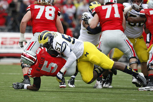 Elliott Mealer (57) and Patrick Omameh (65)