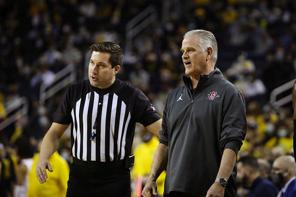 San Diego State Head Coach Brian Dutcher