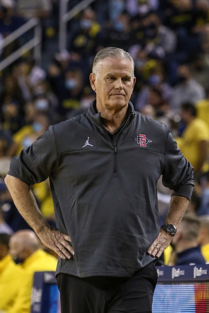 San Diego State Head Coach Brian Dutcher