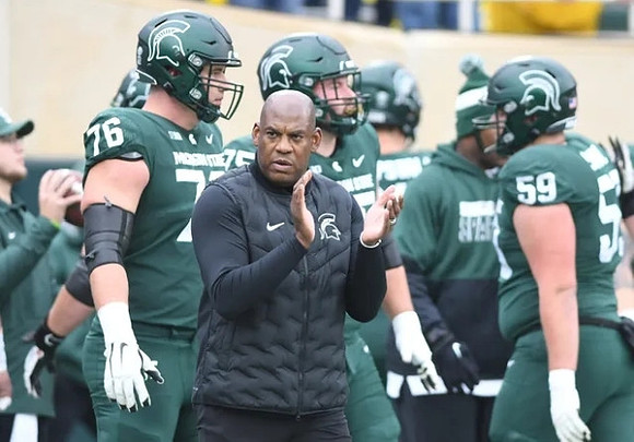 Michigan State Head Coach Mel Tucker