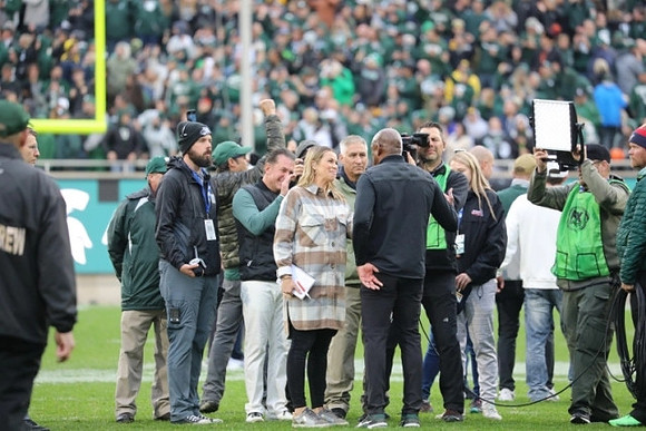 Michigan State Head Coach Mel Tucker