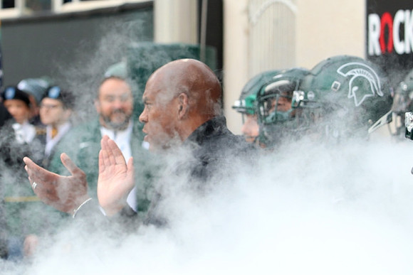 Michigan State Head Coach Mel Tucker