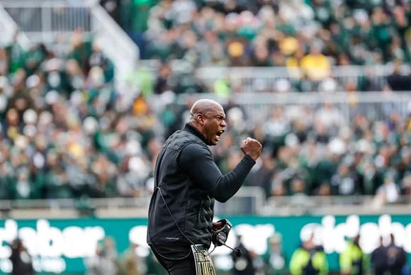 Michigan State Head Coach Mel Tucker