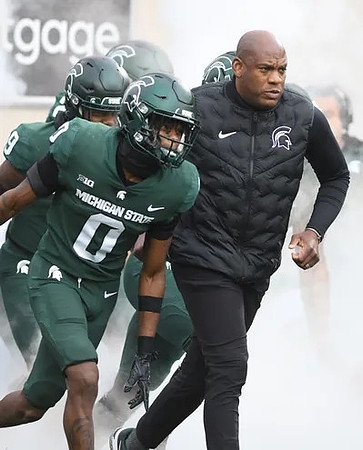Michigan State Head Coach Mel Tucker
