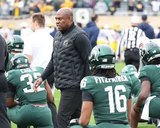 Michigan State Head Coach Mel Tucker