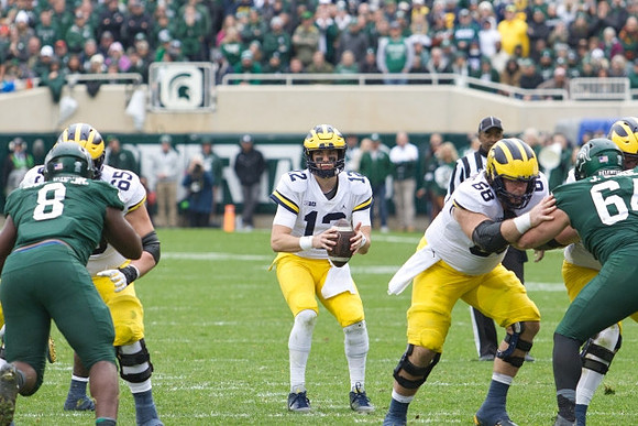 Zak Zinter (65), Cade McNamara (12), and Andrew Vastardis (68)