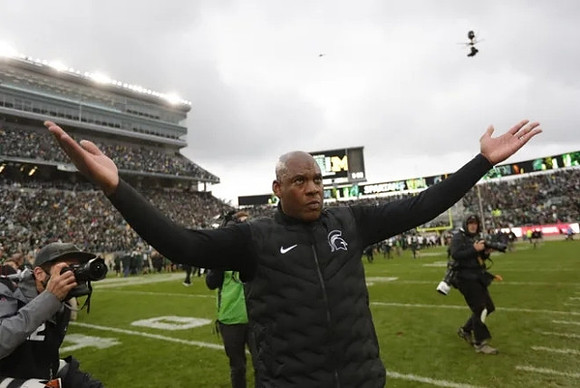 Michigan State Head Coach Mel Tucker