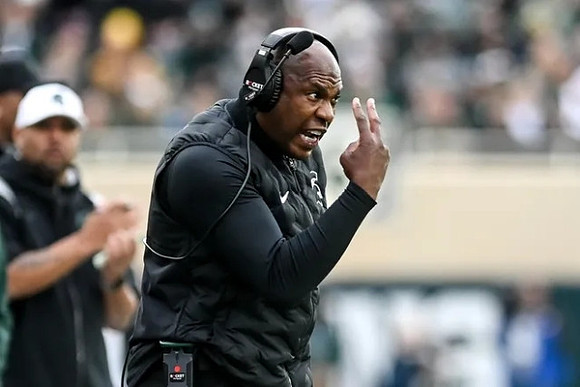 Michigan State Head Coach Mel Tucker