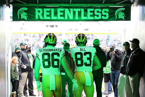 Luke Schoonmaker (86) and Erick All (83)