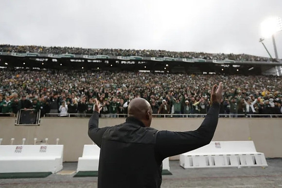 Michigan State Head Coach Mel Tucker
