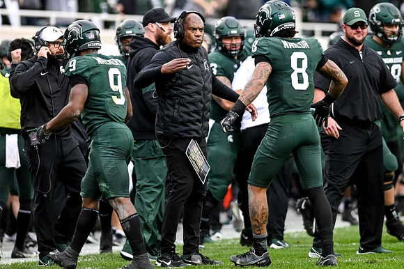 Michigan State Head Coach Mel Tucker