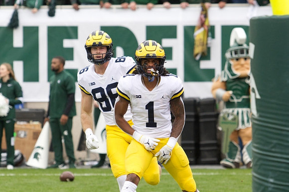 Luke Schoonmaker (86) and Andrel Anthony (1)