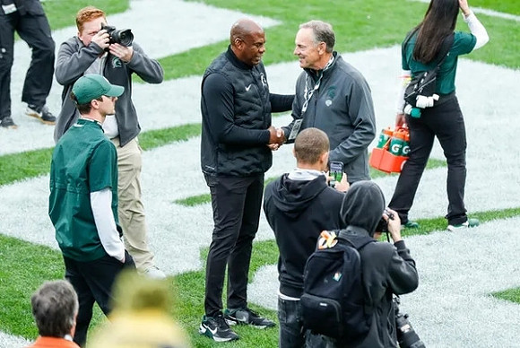 Michigan State Head Coach Mel Tucker
