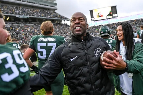 Michigan State Head Coach Mel Tucker