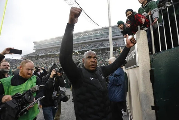 Michigan State Head Coach Mel Tucker