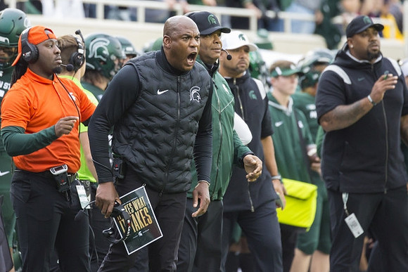 Michigan State Head Coach Mel Tucker