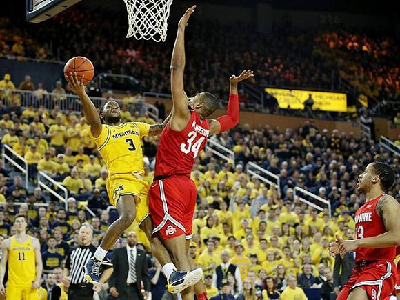 Zavier Simpson (3) and Colin Castleton (11)