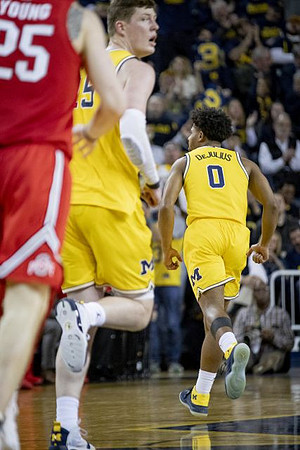 Jon Teske (15) and David DeJulius (0)