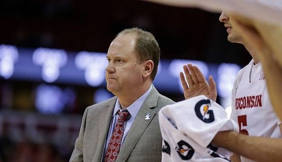 Wisconsin Head Coach Greg Gard