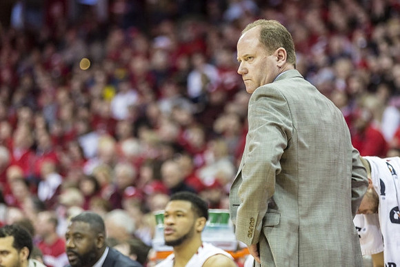 Wisconsin Head Coach Greg Gard