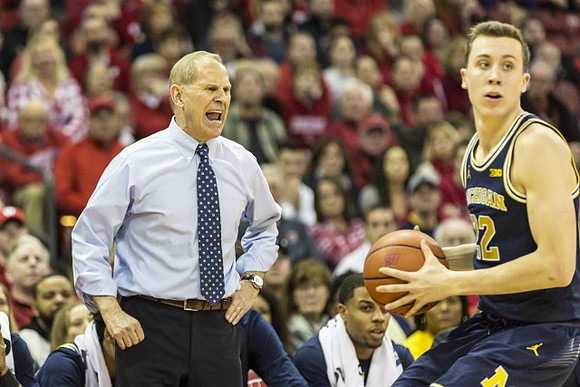 John Beilein and Duncan Robinson (22)