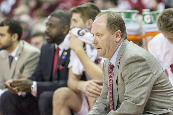 Wisconsin Head Coach Greg Gard