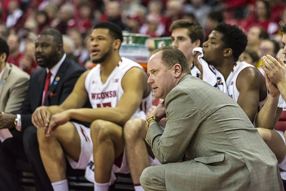 Wisconsin Head Coach Greg Gard