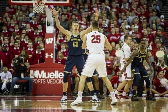 Moritz Wagner (13) and Charles Matthews (1)
