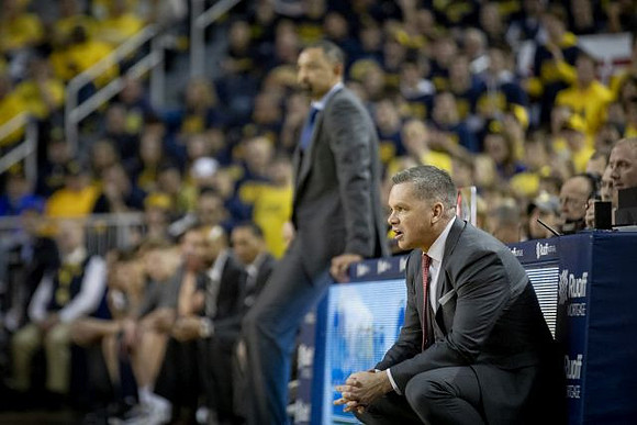Juwan Howard and Ohio State Head Coach Chris Holtmann