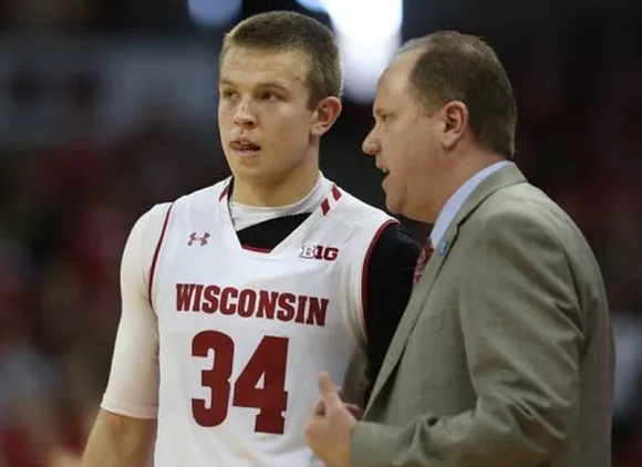 Wisconsin Head Coach Greg Gard
