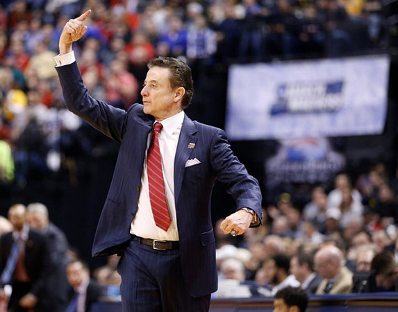 Louisville Head Coach Rick Pitino
