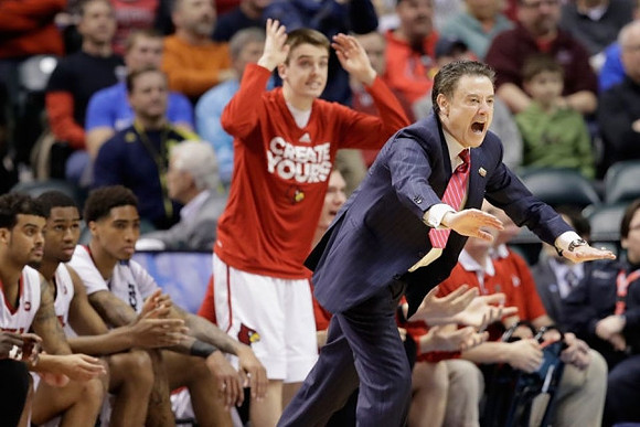 Louisville Head Coach Rick Pitino