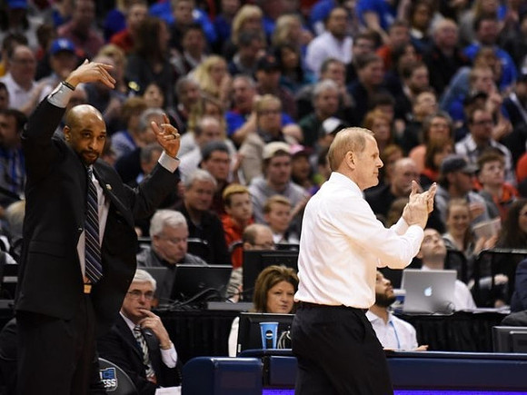 Saddi Washington and John Beilein